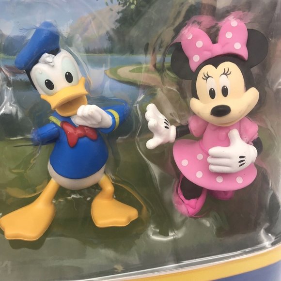 Mickey Mouse Collectible Friends Set Minnie Donald Pluto Goofy Disney Jr - Picture 4 of 7